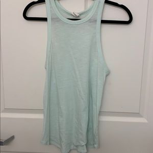 PINK teal tank top